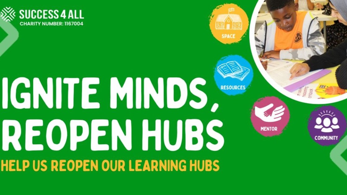 Ignite Minds, Reopen Hubs JustGiving