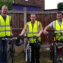 Elwyn Davies, Philip Hett, Kenny Totty 