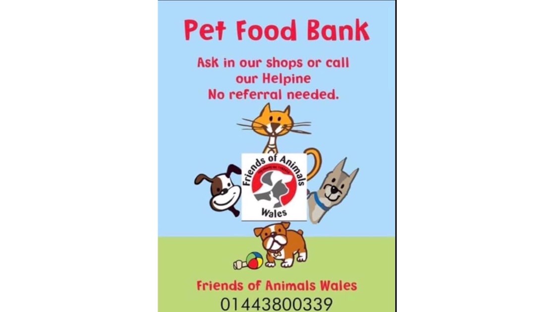 FOAWales Pet Food Bank JustGiving