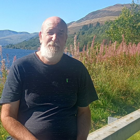 Ian's fundraising page
