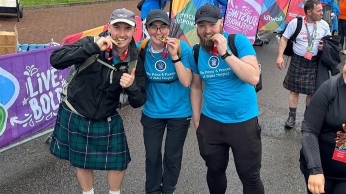 Robbie Prentice is fundraising for The Prince & Princess of Wales Hospice
