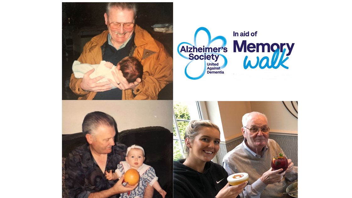 Julia Rafferty is fundraising for Alzheimer's Society