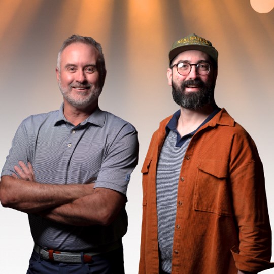 Mark Perkins and Seth Womack