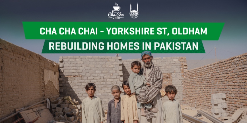 Cha Cha Chai Oldham Ltd is fundraising for Islamic Relief