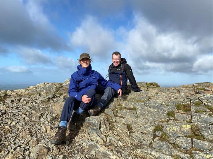 Mary and David are doing the London Walk