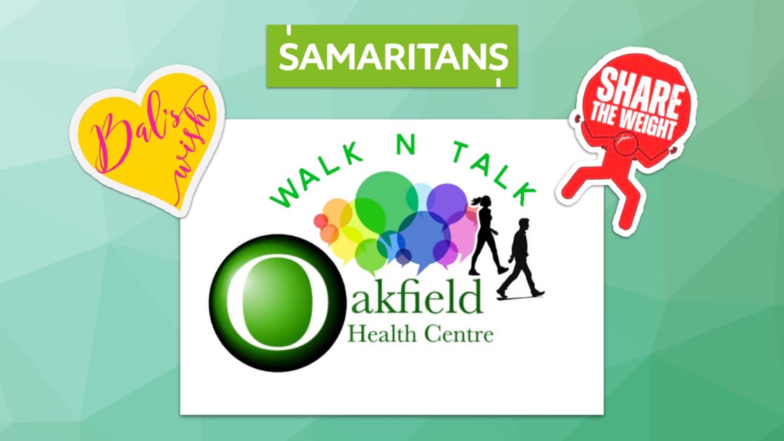 Oakfield Health Centre is fundraising for Samaritans