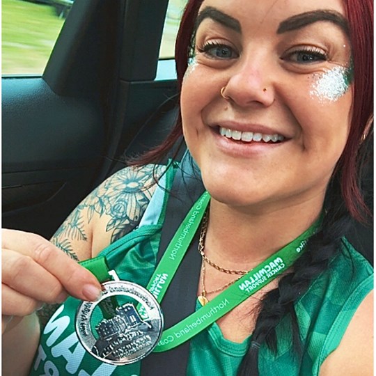 Rosie's fundraising page