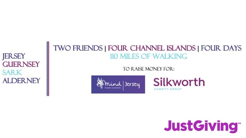 verwarring Berg Vesuvius liefde Crowdfunding to support Silkworth Lodge & Mind Jersey by walking 110 miles  in four days around the four main Channel Islands... on JustGiving