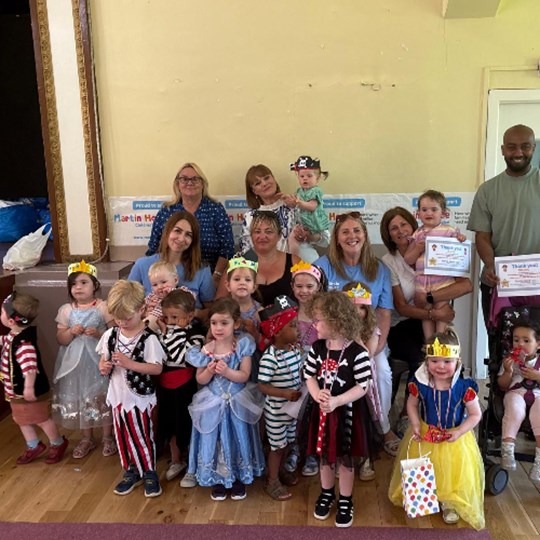 Immaculate Heart Tots Macmillan Coffee Morning 2025