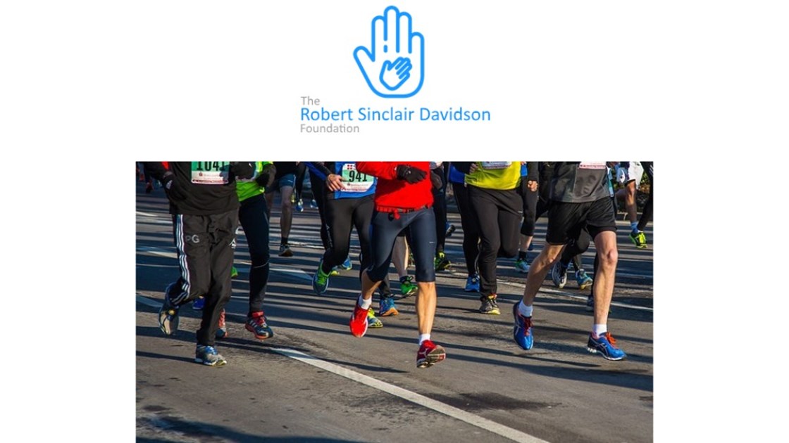 Rob Sinclair Runner Robert's Runners is fundraising for THE ROBERT SINCLAIR DAVIDSON FOUNDATION