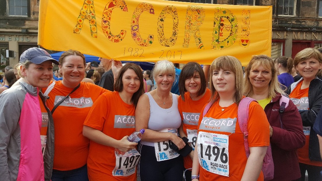 Paisley 10k August 2023 JustGiving