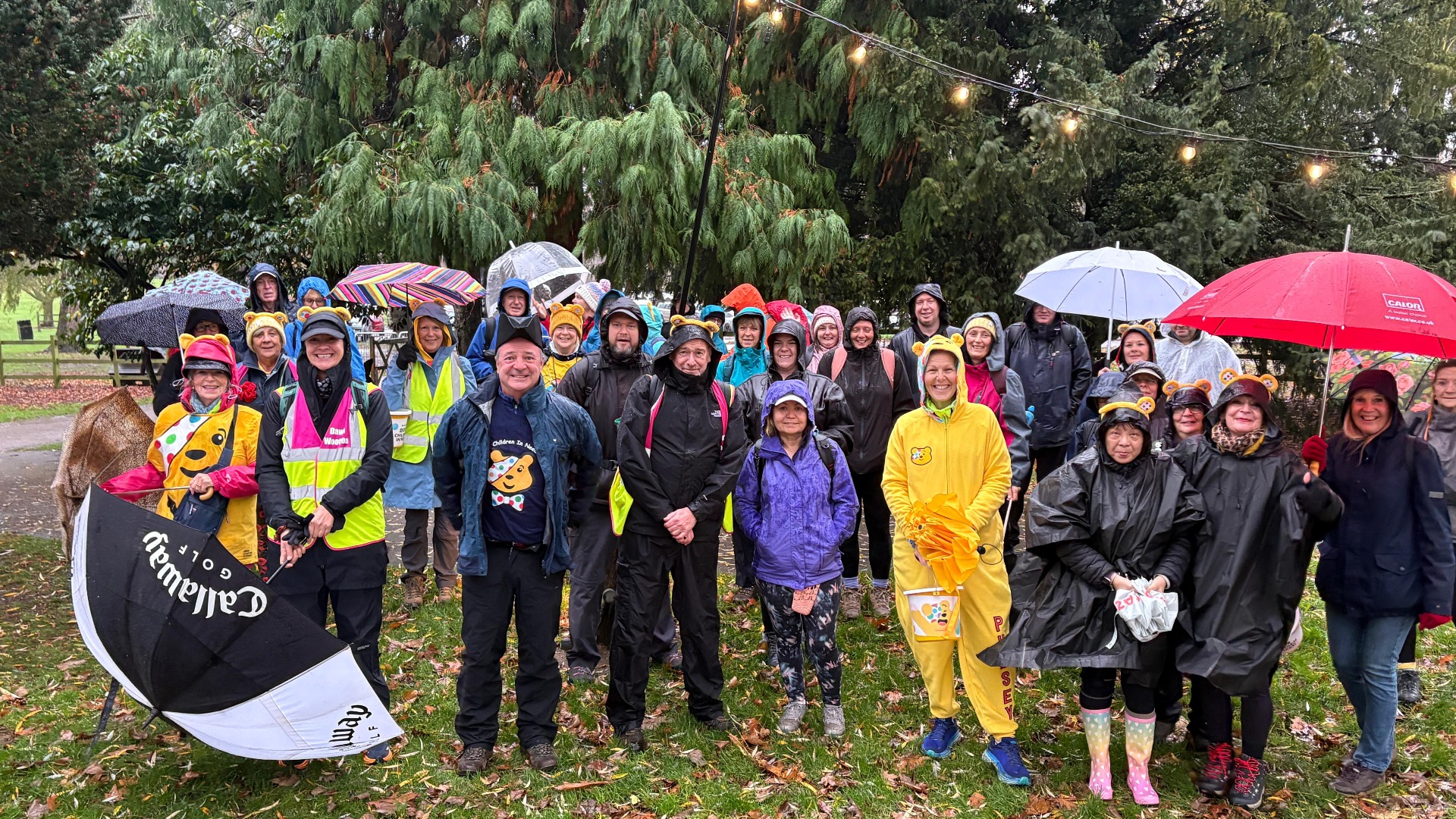 David's fundraiser for BBC Children in Need