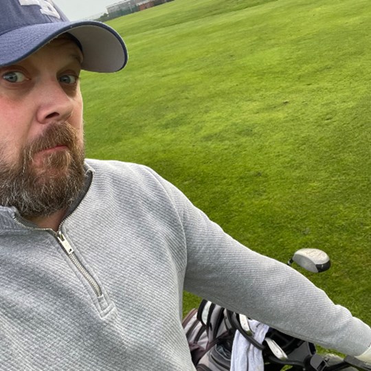 Ross' fundraising page