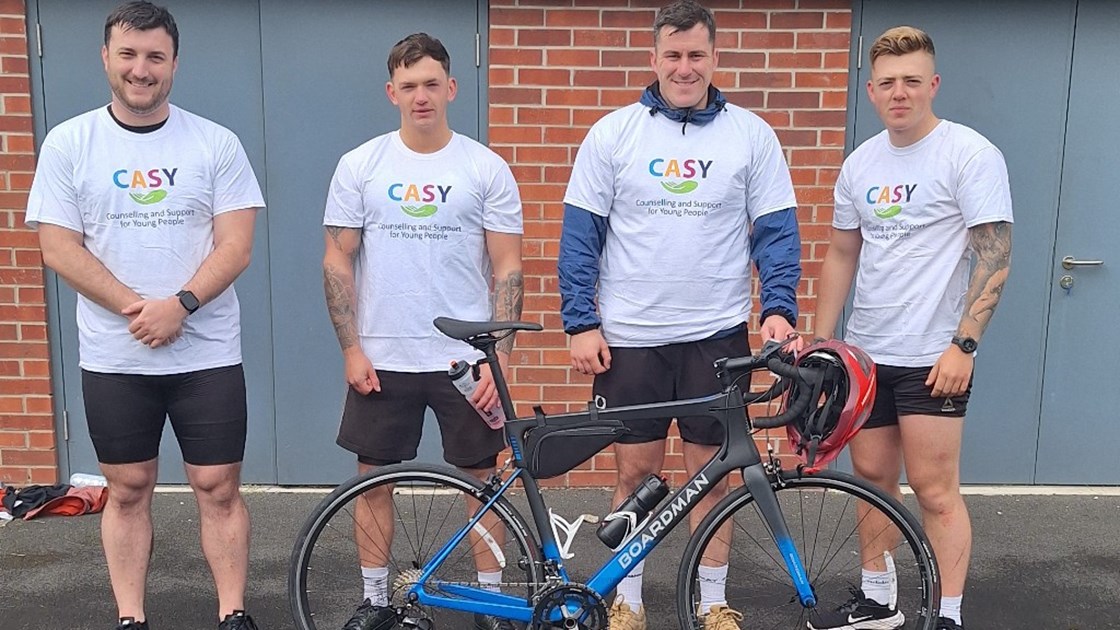 Glenn's 632-mile cycle ride, from Stafford (UK) to Sennelager (Germany ...