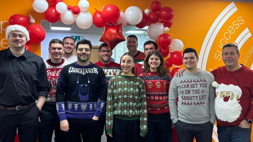 Team Orange - CASTmas Jumper Day