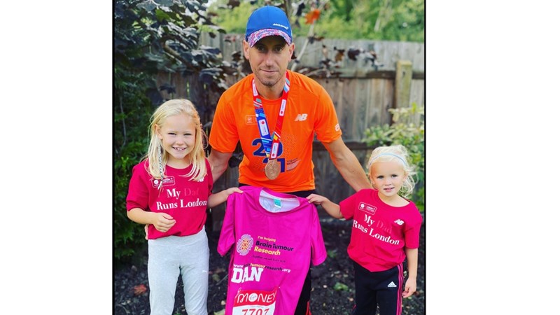 Daniel Riches is fundraising for Brain Tumour Research