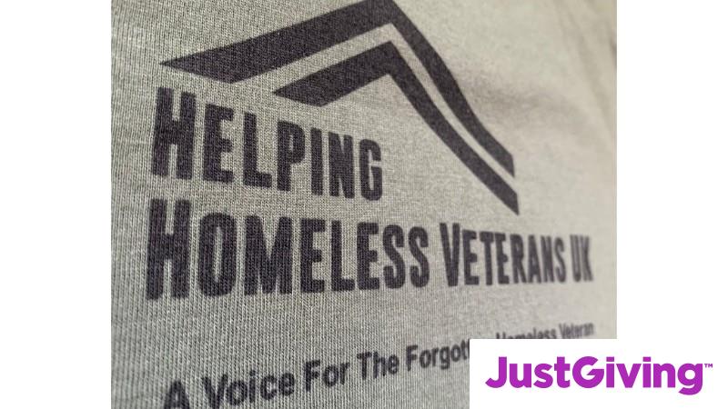 Crowdfunding To Helping Homeless Veterans UK On JustGiving