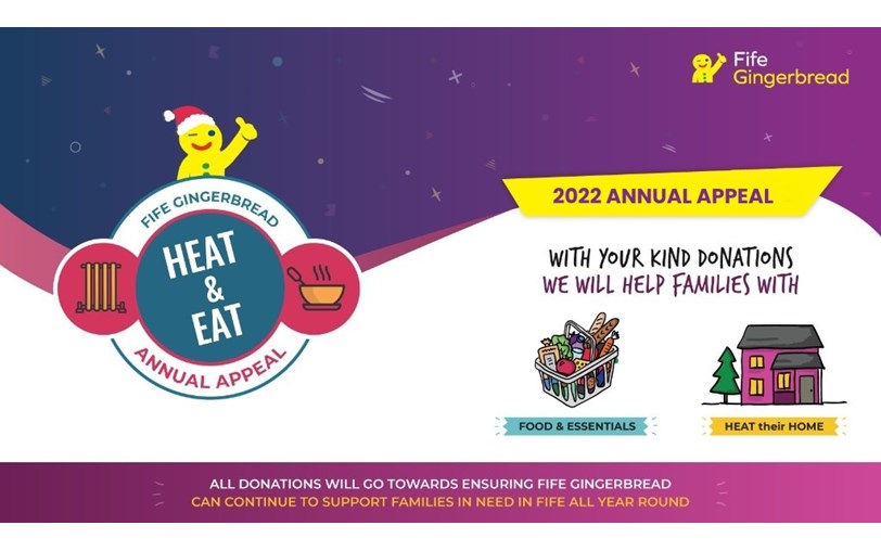Fife Gingerbread 'Heat and Eat' Annual Appeal 2022 JustGiving