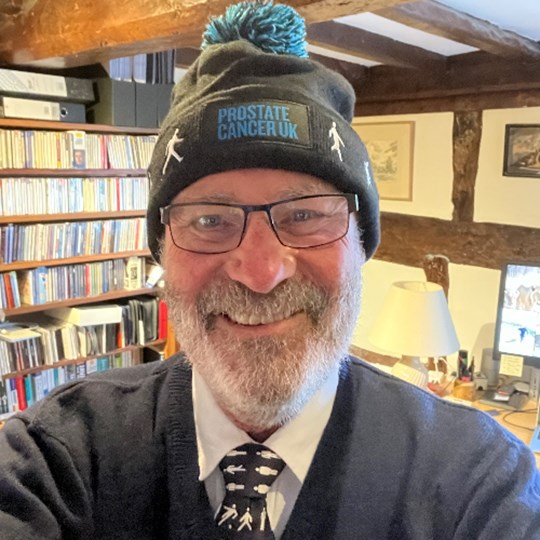 Yes, it's me Peter again, for Prostate Cancer UK