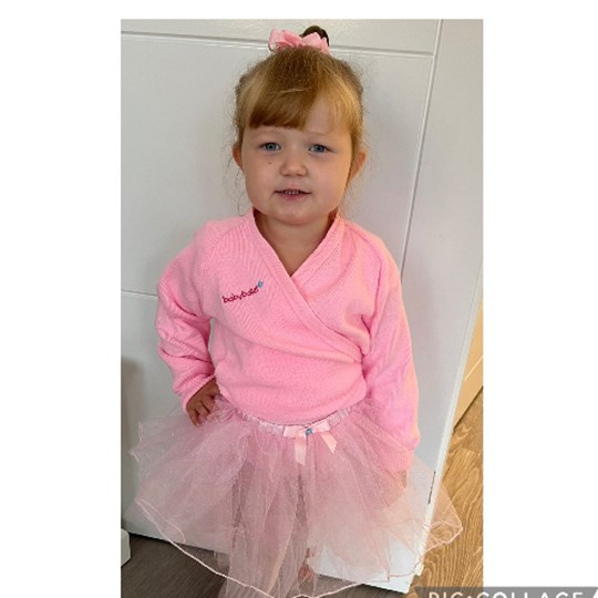 Mila Johns fundraising page for Tommys 