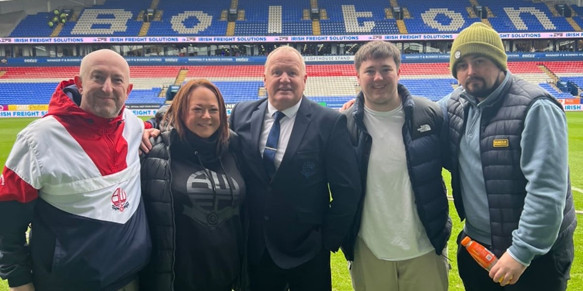 The Fanzone Pod is fundraising for Bolton Wanderers in the Community