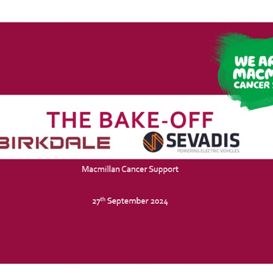 Birkdale and Sevadis - BAKE OFF