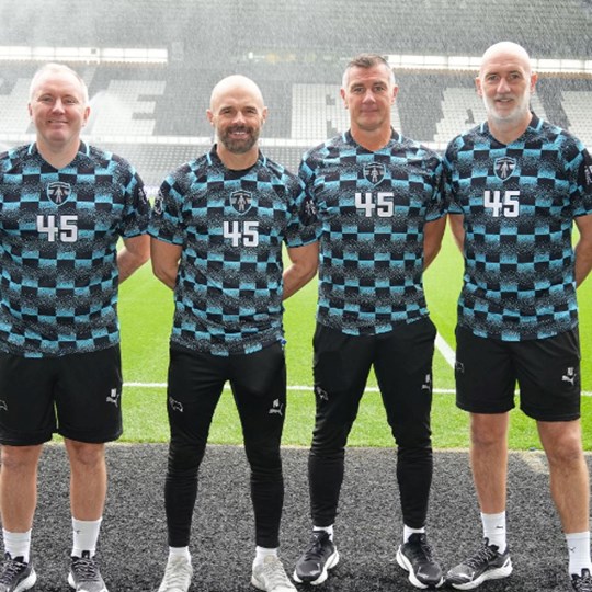 Derby County Coaching Staff's Prostate United Challenge