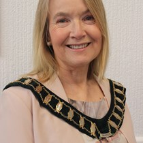 Bracknell Town Mayor Cllr Sandra Ingham