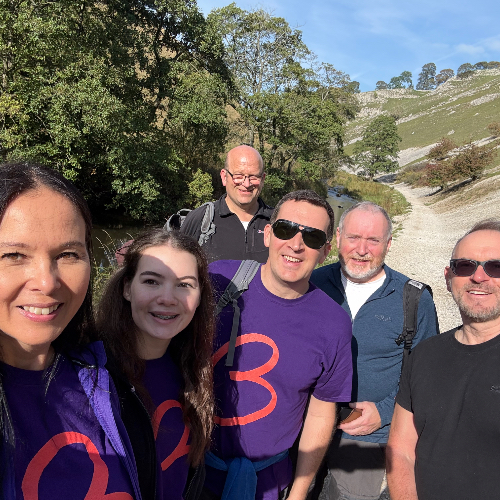 Tim's fundraising page