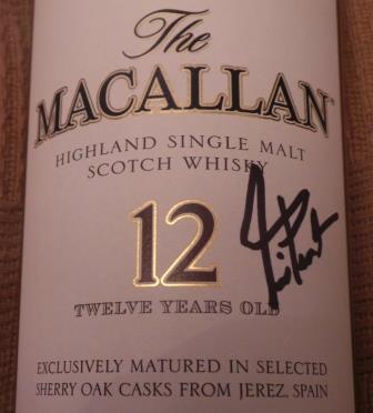 Win a Neil Peart Autographed 12 Year Old Bottle of The Macallan Whiskey