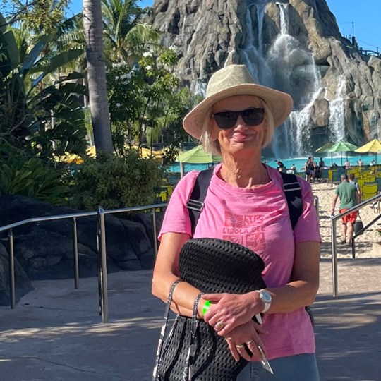 Linda's fundraising page