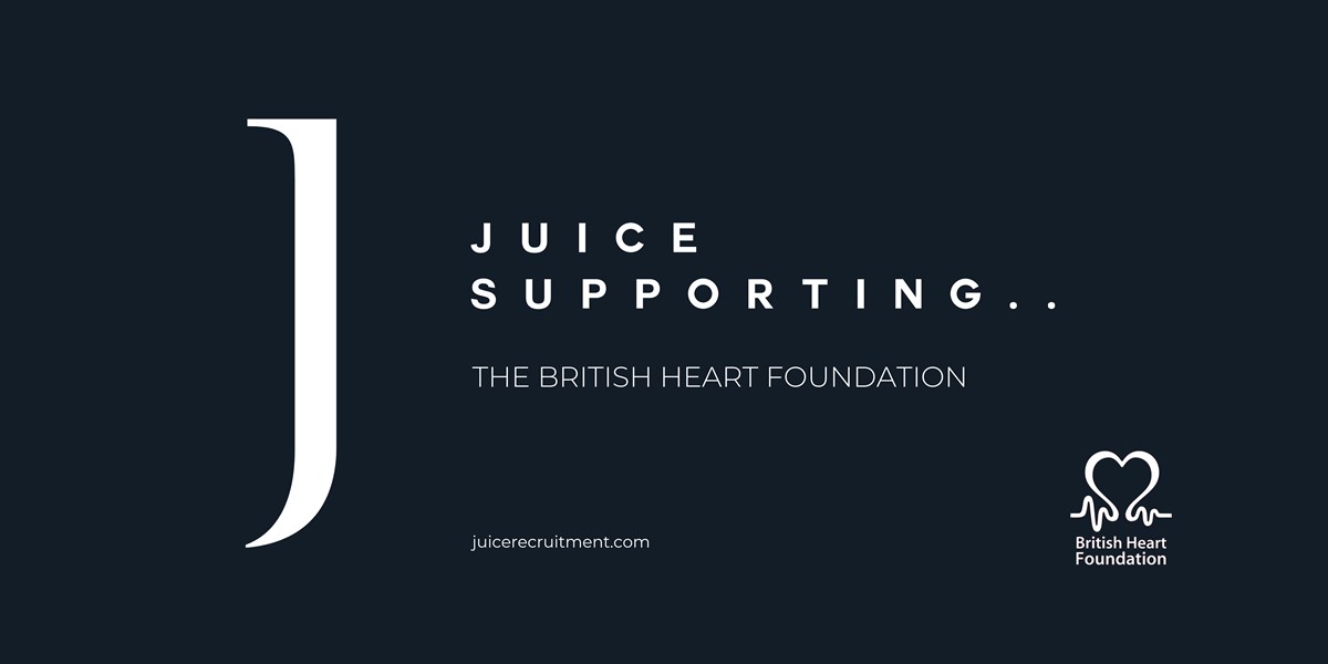 Juice Recruitment is fundraising for British Heart Foundation