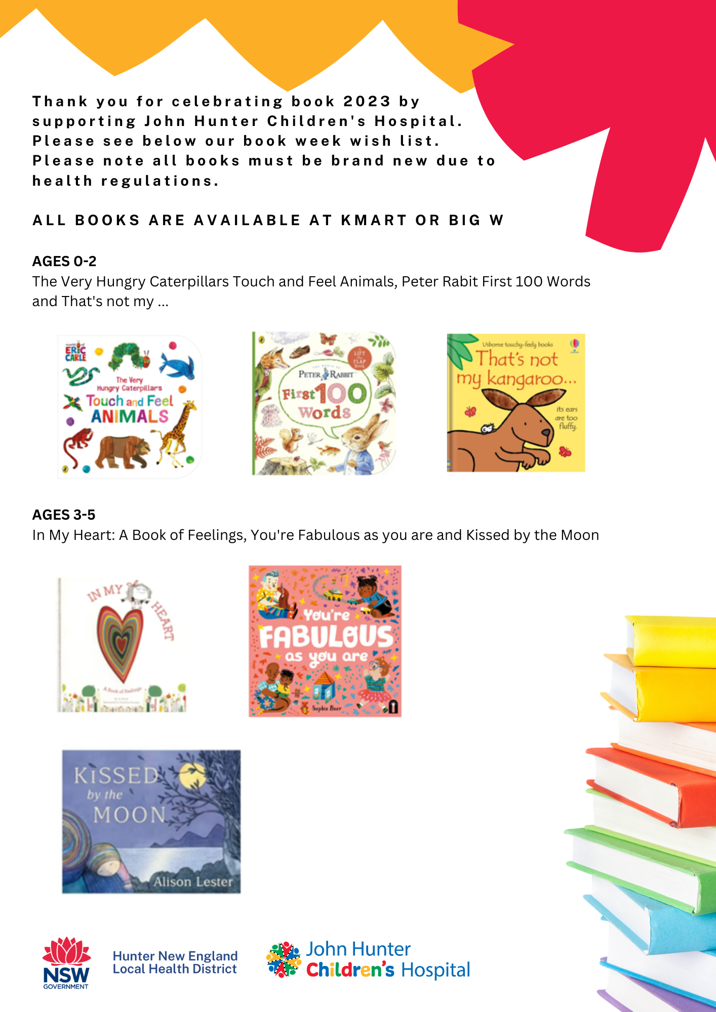 Book Week 2023 JustGiving