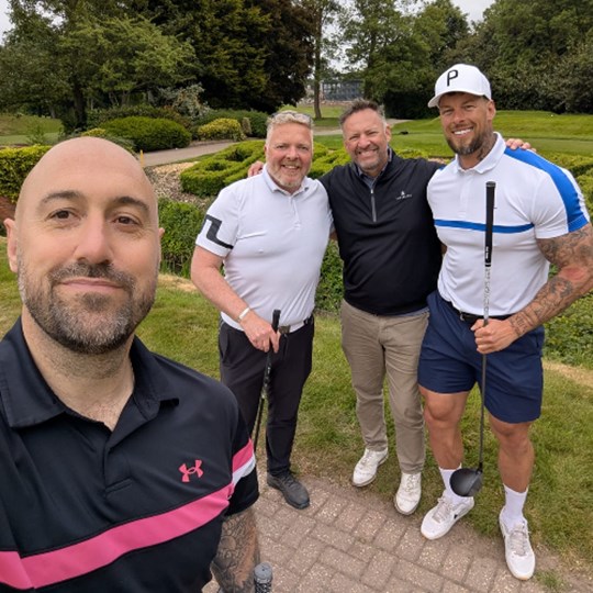 Jamie's Big Golf Race