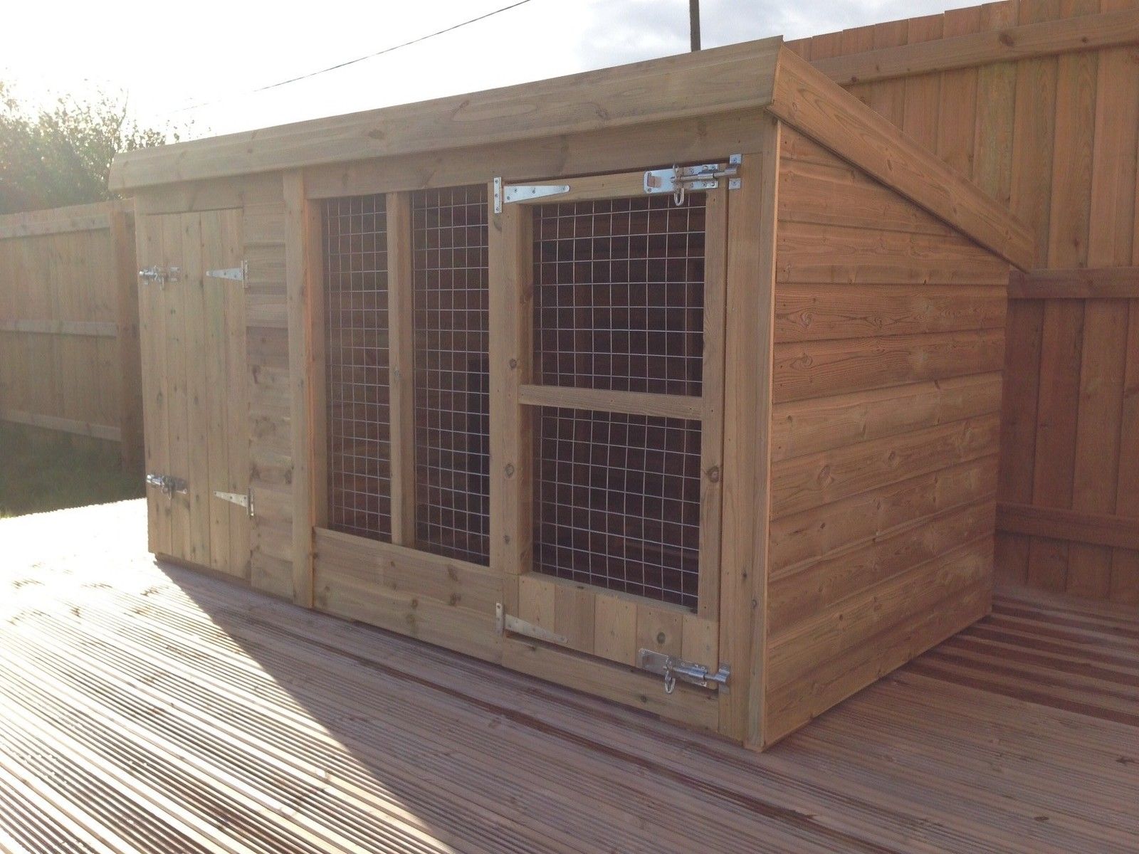 Crowdfunding to Purchase a dog kennel and run to help with fostering