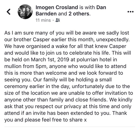 Update from the Page owner