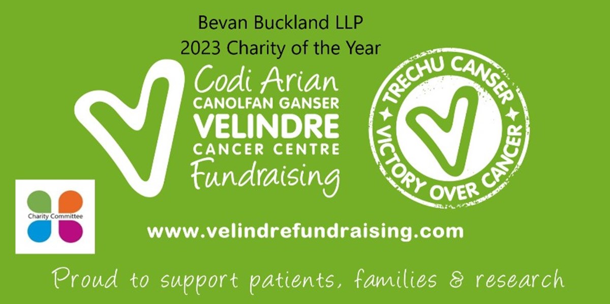 Bevan Buckland is fundraising for Velindre Cancer Centre