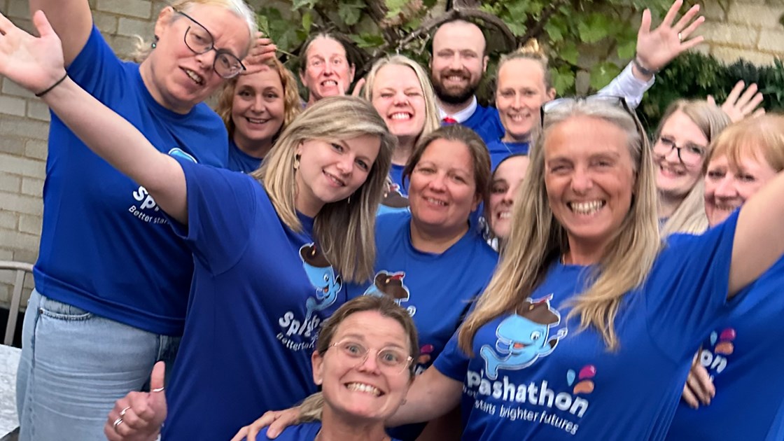 Splashathon Splashathon for teachers is fundraising for Help for Heroes