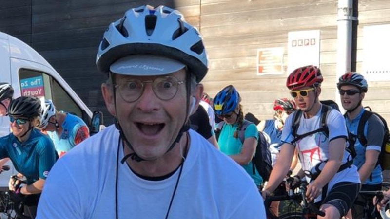 Hugo Stevenson is fundraising for The Bridge Charity