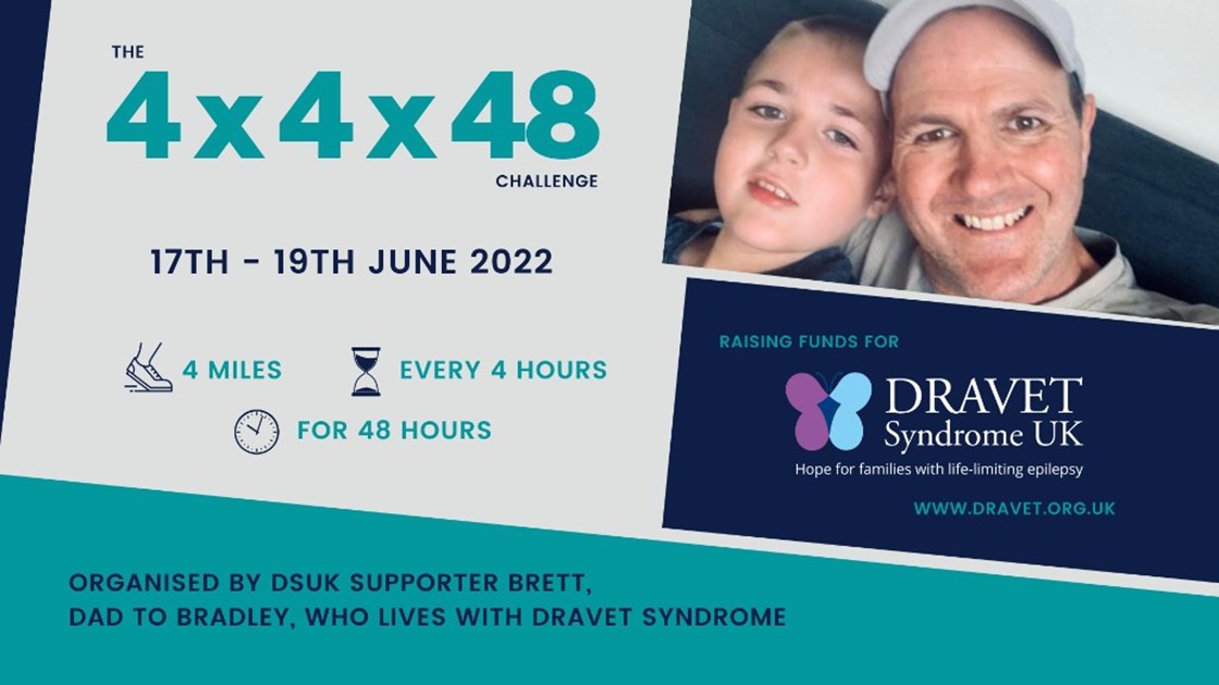 4 x 4 x 48 Challenge for Dravet Syndrome UK JustGiving