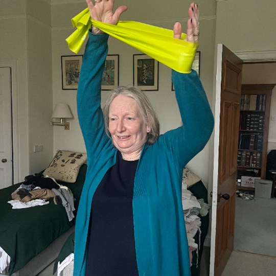 Rosemary's fundraising page CAFOD Big Lent Walk