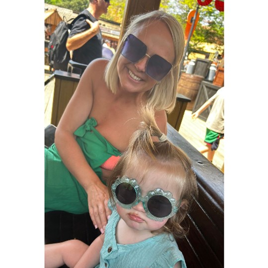 Lisa's fundraising page