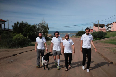 The Walk to the World Cup boys and our beloved Jefferson