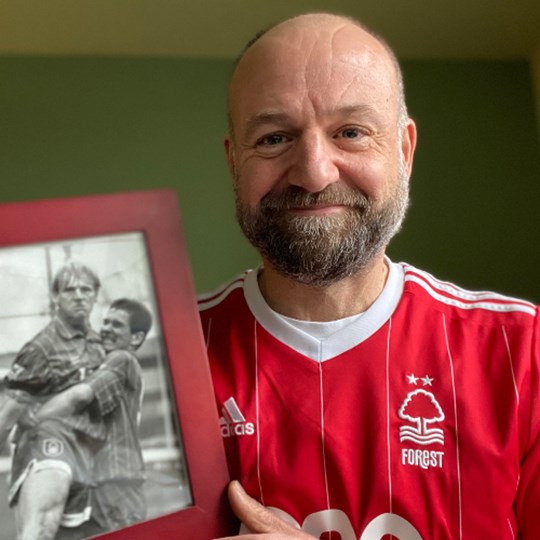 Stuart's fundraising page