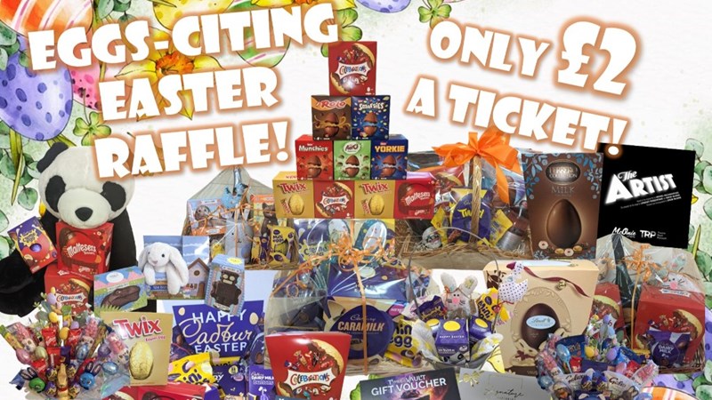 EGGS-CITING EASTER RAFFLE! - JustGiving
