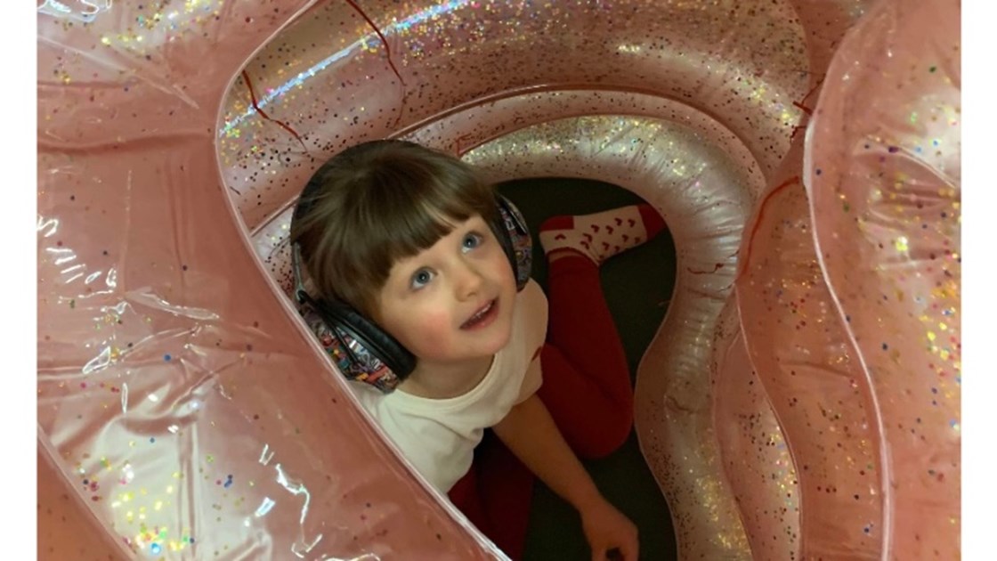 Steph and her family fundraising for Early Intervention