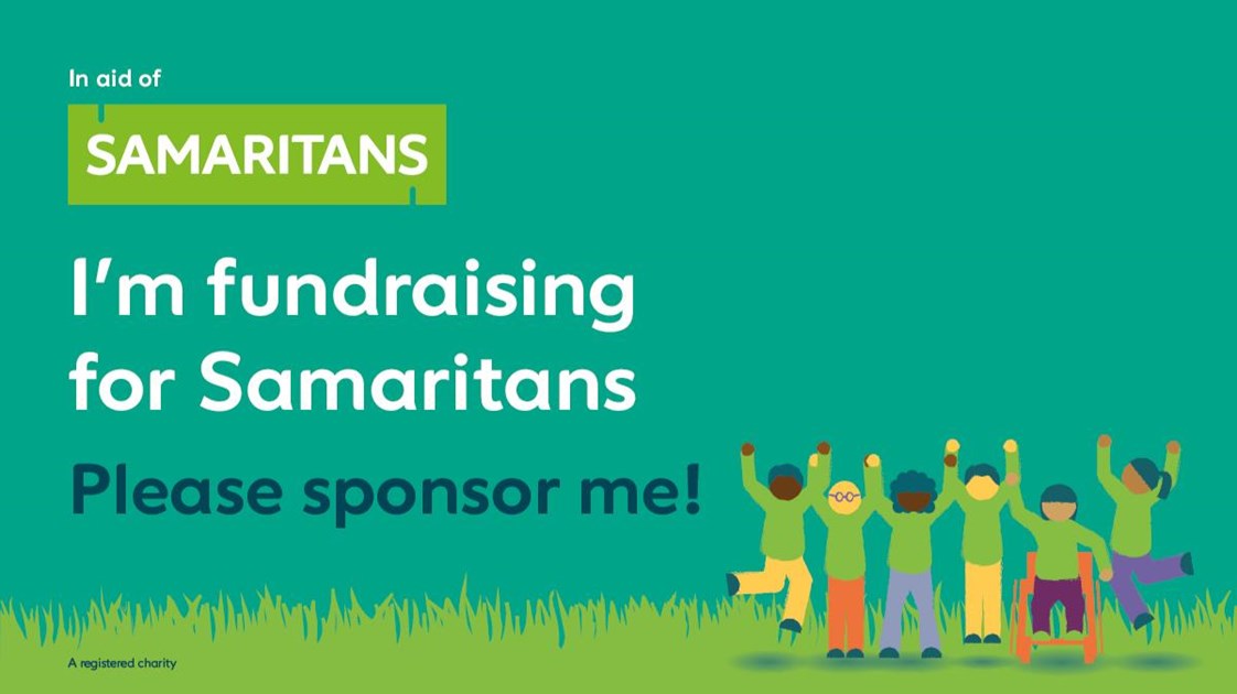 Sarah Harrison is fundraising for Samaritans