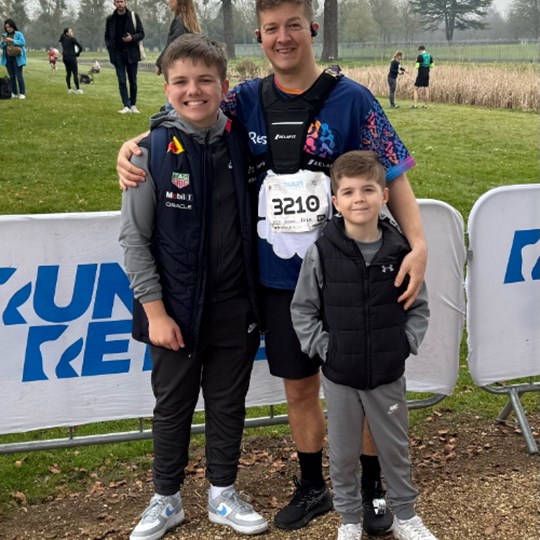 Sam's fundraising page