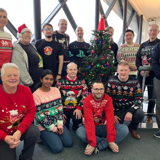 Trio Motion Technology - Christmas Jumper Day