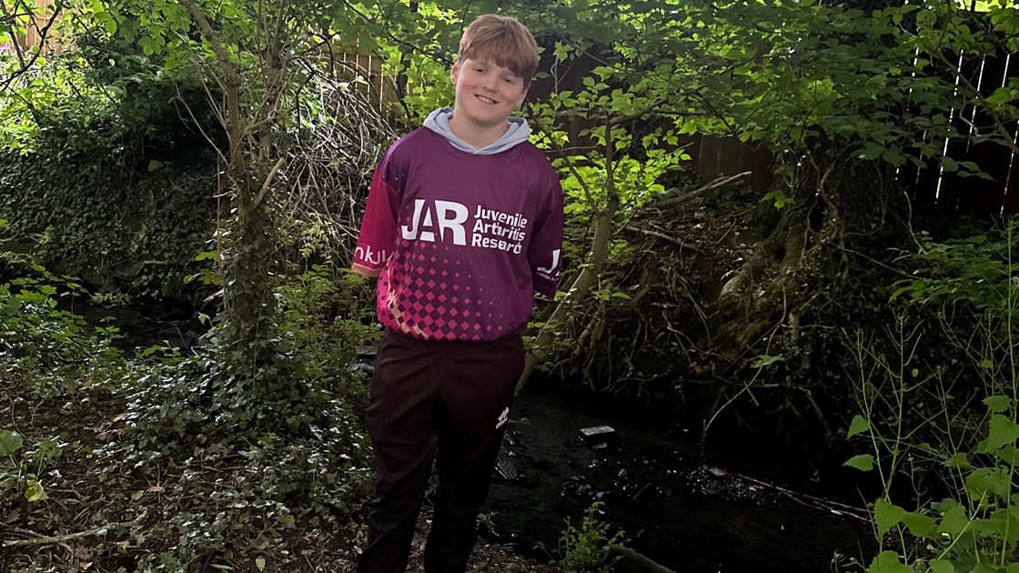 Jonah Ranyard is fundraising for Juvenile Arthritis Research